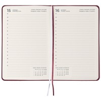 Фото Щоденник Axent 2025 Partner Strong 145x210 мм винний 8819-25-46-A