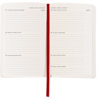 Фото Щотижневик Axent 2025 Partner City Soft 125x195 мм бордовий 8521-25-04-A