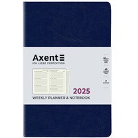 Фото Щотижневик Axent 2025 Partner City Soft 125x195 мм синій 8521-25-02-A
