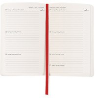 Фото Щотижневик Axent 2025 Partner City Soft 125x195 мм червоний 8521-25-03-A