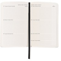 Фото Щотижневик Axent 2025 Partner City Soft 125x195 мм чорний 8521-25-01-A