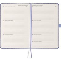 Фото Щотижневик Axent 2025 Partner Gently 125x195 мм бузковий 8522-25-02-A