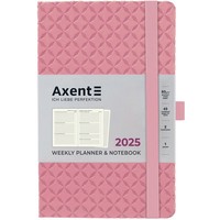 Фото Щотижневик Axent 2025 Partner Gently 125x195 мм світло-рожевий 8522-25-01-A