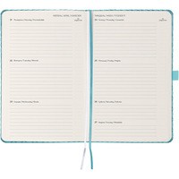 Фото Щотижневик Axent 2025 Partner Gently 125x195 мм синя вода 8522-25-04-A