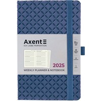 Фото Щотижневик Axent 2025 Partner Gently 125x195 мм темне море 8522-25-05-A