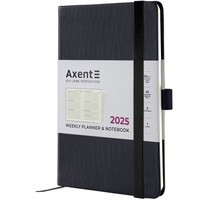 Фото Щотижневик Axent 2025 Partner Lines 125x195 мм чорний 8515-25-01-A