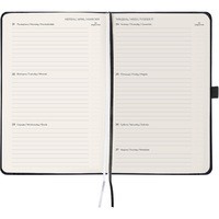 Фото Щотижневик Axent 2025 Partner Lines 125x195 мм чорний 8515-25-01-A