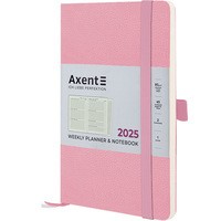 Фото Щотижневик Axent 2025 Partner Soft Skin 125x195 мм пудровий 8509-25-24-A