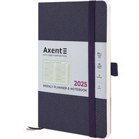 Фото Щотижневик Axent 2025 Partner Soft Skin 125x195 мм синій 8509-25-02-A