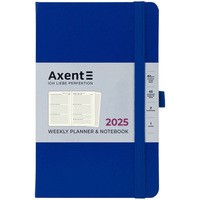 Фото Щотижневик Axent 2025 Partner Strong 125x195 мм синій 8505-25-38-A