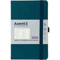 Фото Щотижневик Axent 2025 Partner Strong 125x195 мм малахітовий 8505-25-31-A