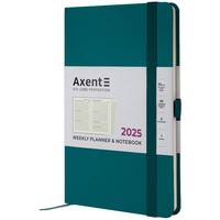 Фото Щотижневик Axent 2025 Partner Strong 125x195 мм малахітовий 8505-25-31-A