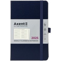 Фото Щотижневик Axent 2025 Partner Strong 125x195 мм синій 8505-25-02-A