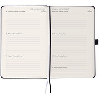 Фото Щотижневик Axent 2025 Partner Strong 125x195 мм чорний 8505-25-01-A