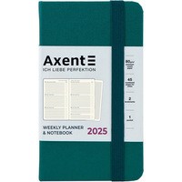 Фото Щотижневик Axent 2025 Pocket Strong 90x150 мм малахітовий 8508-25-31-A