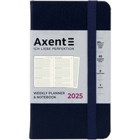 Фото Щотижневик Axent 2025 Pocket Strong 90x150 мм синій 8508-25-02-A