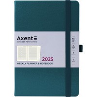 Фото Щотижневик Axent 2025 Prime Strong 145х210 мм малахітовий 8507-25-31-A