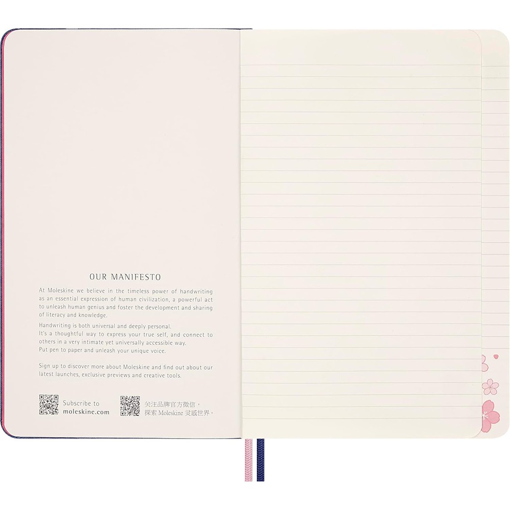 Блокнот Moleskine Sakura середній 8056999276188