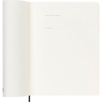 Щотижневик Moleskine 2025-2026 великий чорний 8056999275495