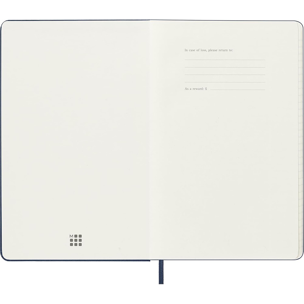 Щотижневик Moleskine 2025-2026 середній сапфір 8056999275389