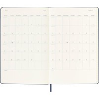 Щотижневик Moleskine 2025-2026 середній сапфір 8056999275389