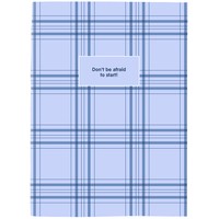 Фото Зошит для записів Axent 4780-2-A, А4, 48 аркушів, клітинка, блакитний