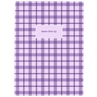 Фото Зошит для записів Axent 4780-3-A, А4, 48 аркушів, клітинка, бузковий