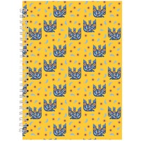 Фото Блокнот на спiралi Axent 8032-24-A, A5, 96 аркушів, клітинка, тверда обкладинка