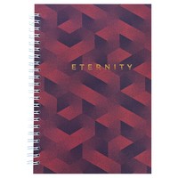 Фото Блокнот на спiралi Axent 8032-25-A, A5, 96 аркушів, клітинка, тверда обкладинка