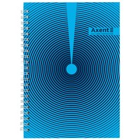 Фото Блокнот на спiралi Axent 8032-32-A, A5, 96 аркушів, клітинка, тверда обкладинка