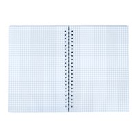 Фото Блокнот на спiралi Axent 8032-33-A, A5, 96 аркушів, клітинка, тверда обкладинка