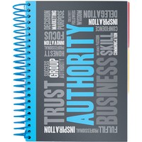 Фото Блокнот з розділювачами Axent 8405-05-A, А5, 120 аркушів, клітинка, блакитний