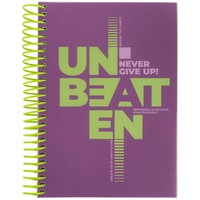 Фото Блокнот з розділювачами Axent 8405-09-A, А5, 120 аркушів, клітинка, пурпурний