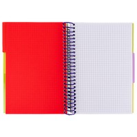 Фото Блокнот з розділювачами Axent 8405-11-A, А5, 120 аркушів, клітинка, салатовий