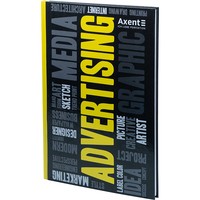 Фото Книга записна Axent Colors 8421-06-A, А4, 80 аркушів, клітинка, жовта