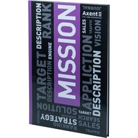 Фото Книга записна Axent Colors 8421-07-A, А4, 80 аркушів, клітинка, фіолетова