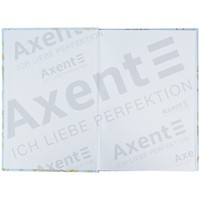 Фото Книга записна Axent Waves 8422-560-A, А4, 96 аркушів, клітинка, блакитна