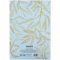 Книга записна Axent Waves 8422-560-A, А4, 96 аркушів, клітинка, блакитна