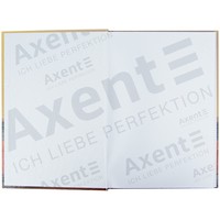 Фото Книга записна Axent Waves 8422-563-A, А4, 96 аркушів, клітинка, бронзова
