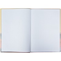 Фото Книга записна Axent Waves 8422-563-A, А4, 96 аркушів, клітинка, бронзова