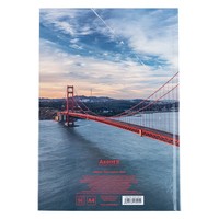 Книга записна Axent Connect 8422-565-A, А4, 96 аркушів, клітинка