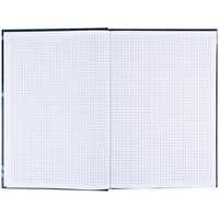 Книга записна Axent Lines 8422-581-A, А4, 96 аркушів, клітинка, синя