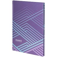Фото Книга записна Axent Lines 8422-583-A, А4, 96 аркушів, клітинка, бузкова