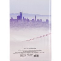 Фото Книга записна Axent City San Francisco 8423-23-A, A4, 210x295 мм, 192 аркуша, клітинка, тверда обкладинка