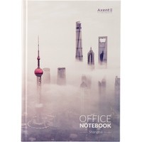 Фото Книга записна Axent City Shanghai 8423-23-A, A4, 210x295 мм, 192 аркуша, клітинка, тверда обкладинка