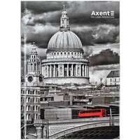 Фото Книга записна Axent R and B Bus 8457-8-A, А5, 96 аркушів, клітинка, тверда обкладинка