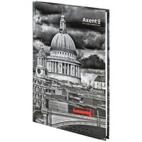 Фото Книга записна Axent R and B Bus 8457-8-A, А5, 96 аркушів, клітинка, тверда обкладинка