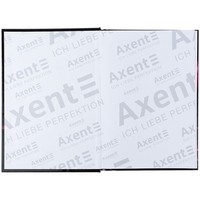 Фото Книга записна Axent Maroon fleur 8459-1-A, А5, 96 аркушів, клітинка, тверда обкладинка