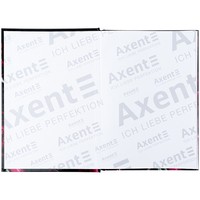 Фото Книга записна Axent Crimson fleur 8459-4-A, А5, 96 аркушів, клітинка, тверда обкладинка