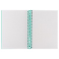 Фото Блокнот на спiралi Axent Journey 8464-3-A, А5, 120 аркушів, клітинка, тверда обкладинка